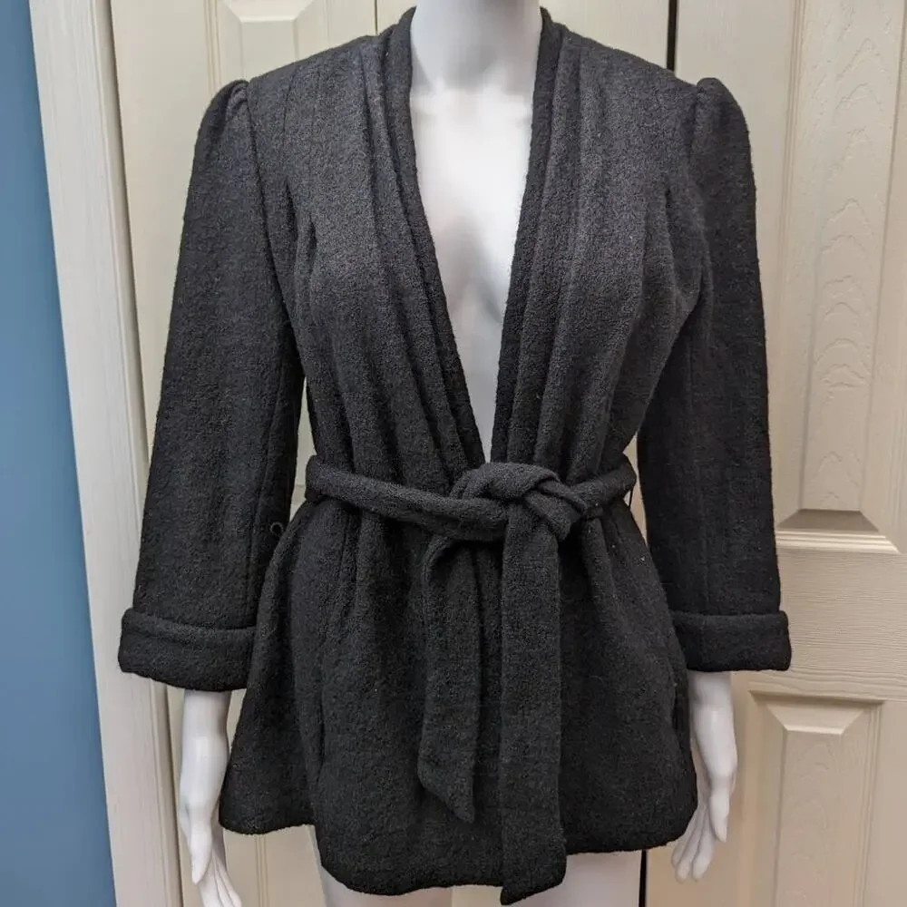 Fenn Wright Manson Cardigan Sweater Size M Womens Wool Fall Transitional Cozy